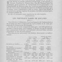 0219 - Page 195 - Chronique professionnelle. Réunion de la société odontologique de France / Les nouveaux tarifs de douanes