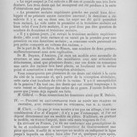 0311 - Page 271 - Société d’odontologie de Paris. Séance du mardi 5 mai 1891. IInstallation thermo-airhydrique de M. Foulon / IProcédé de galvanoplastie pour le dépôt des plaques de prothèse, avec présentation de spécimens, par M. E. Clark