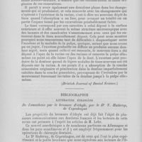 0380 - Page 336 - Revue de l’étranger. L’exostose par M. Douglas. E. Caush (British Journal of Dental Science) / Bibliographie. Littérature étrangère. De l'anesthésie par le bromure d'éthyle, par le Dr Haderup