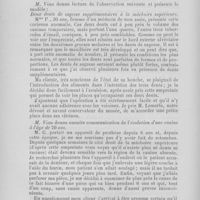 0410 - Page 358 - Société d’odontologie de Paris. Séance du mardi 7 juillet 1891. IRésection partielle du maxillaire inférieur, par M. Gillard / IIPrésentation d’anomalies, par M. Viau