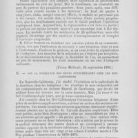 0533 - Page 473 - Miscellanea. Résection pour une ankylose osseuse du maxillaire inférieur. (Union Médicale, 22 septembre 1891) / ISur la fréquence des dents surnuméraires chez les néocalédoniens. (Bulletin de la Société d'Anthropologie de Paris)