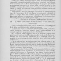 0534 - Page 474 - Miscellanea. ISur la fréquence des dents surnuméraires chez les néocalédoniens. (Bulletin de la Société d'Anthropologie de Paris) / IILa fièvre aphteuse des vaches laitières et les aphtes chez les enfants. (Bulletin médical, 11 octobre 1891)