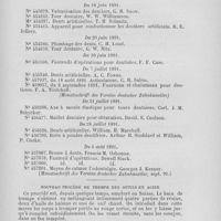 0547 - Page 487 - Inventions et perfectionnements. Brevets délivrés en France du 1er janvier au 30 avril 1891 / Nouveau procédé de trempe des outils en acier / Moyen d'enlever le caoutchouc des dents
