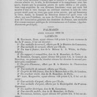 0586 - Page 518 - Rapport annuel par M. Tusseau / Palmarès