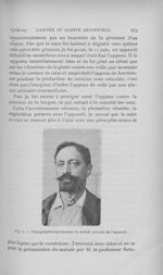 Fig. 7. — Photographie représentant le malade porteur de l'appareil - L'Odontologie