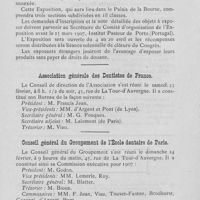 0200 - Page 193 - Nouvelles. Distinctions honorifiques / Exposition d’hygiène / Association générale des dentistes de France / Conseil général du Groupement de l’école dentaire de Paris
