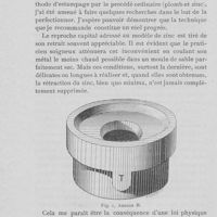 0411 - Page 404 - Travaux originaux. De l’emploi des dents interchangeables dans la confection des bridges et des couronnes Richmond par J. Vichot / Nouvelle méthode d’estampage par F. Geoffroy