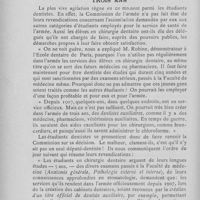 0091 - Page 90 - Intérêts professionnels. Les étudiants dentistes et le service de trois ans (La Liberté, 20 juin.)