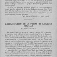 0429 - Page 429 - Revue des revues. Sur le traitement des pseudarthroses du maxillaire inférieur par les greffes présentation de blessés opérés / Détermination de la forme de l’arcade normale par Percy-Williams