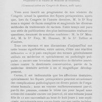 0037 - Page 36 - Travaux originaux. Quelques considérations sur les traitements de racines et les foyers périapexiens avec radiographies par Paul Spira
