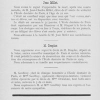 0128 - Page 128 - Nécrologie. Dr Galippe, Mme P. Martinier, Jean Millet, m. Desplas, Mme Dewulder / Nécrologie. Mme P. Martinier / Jean millet / M. Desplas / Mme Dewulder