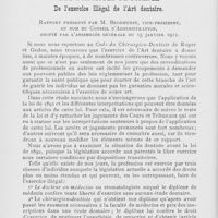 0174 - Page 174 - Intérêts professionnels. Association générale syndicale des dentistes de France
