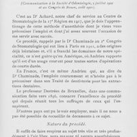 0421 - Page 421 - Travaux originaux. Anesthésie par la respiration précipitée ou essoufflement par Guichard
