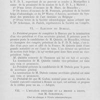 0750 - Page 748 - Réunions et congrès. Association française pour l’avancement des sciences (A. F. A. S.). Congrès de Montpellier (24-29 juillet 1922). Séance du 24 juillet 1922. Correspondance / Election du Bureau / L’hygiène dentaire et la brosse à dents, par M. Schatzman