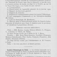 0777 - Page 773 - Nouvelles. Association Générale Syndicale des Dentistes de France / Société d’Odontologie de Paris