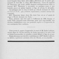 0598 - Page 590 - Nécrologie. Mme Theuveny, M. Emile Lelièvre
