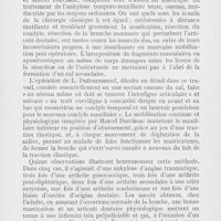0793 - Page 785 - Bibliographie. Dr Paul Vizioz. — Le traitement de l’ankylose temporo-maxillaire par L’ostéotomie simple suivie de mobilisation prothétique continue (Th. De Paris, éd. De la Semaine dentaire, 1923)