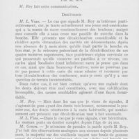 0051 - Page 50 - Sociétés scientifiques. Société d'odontologie de Paris. Réunion du 3 juillet 1923. De la technique de l'or armé. Controle du chauffage des cylindres de coulée à l'aide de témoins fusibles par MM. Morineau et G. Mothré / Une habitude vicieuse cause particulière de carie par M. Roy