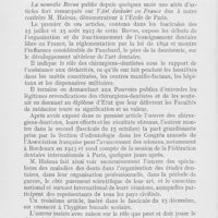 0059 - Page 58 - Chronique professionnelle. L’art dentaire en France