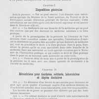 0146 - Page 145 - Chronique professionnelle. L’exercice de l’art dentaire en Roumanie