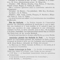 0167 - Page 166 - Nouvelles. E. D. P. Et a. G. S. D. P / Fête des étudiants / Association générale des étudiants de Paris / Société d'odontologie de Paris