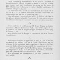 0256 - Page 255 - Nécrologie. Mme Bertin / M. Auguste Ruppe / M. Louis Nespoulous / M. Joseph Felgines