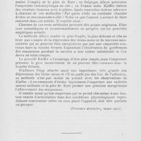 0319 - Page 318 - Revue analytique. Cotte. — Les dangers de l'anesthésie au chlorure d'éthyle. (Société de Chirurgie de Lyon, 22 juin 1922) / M. Pulliat. — Les méthodes modernes de prise d'empreinte pour dentier complet. (Province dentaire, mars 1922)
