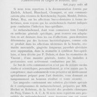 0397 - Page 396 - Travaux originaux. Le métarsénobenzol dans les cas de pyorrhée par W. E. Brodhurst