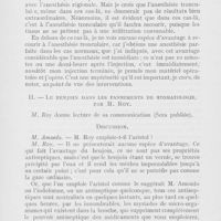 0405 - Page 404 - Sociétés scientifiques. Réunion du 5 février 1924. Anesthésie transcutanée dans les opérations de stomatologie, par M. Roy / Le benjoin dans les pansements de stomatologie, par M. Roy