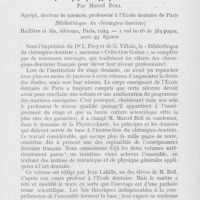 0428 - Page 427 - Bibliographie. Mécanique et physique appliquées à l’art dentaire (Baillière et fils, Paris, 1924)