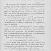 0499 - Page 498 - Travaux originaux. La périodontologie par le Dr René Boisson
