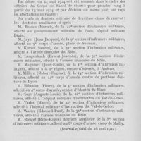 0524 - Page 523 - Intérêts professionnels. Nominations de dentistes militaires