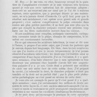 0577 - Page 576 - Sociétés scientifiques. Société d’odontologie de Paris. Réunion du 11 mars 1924. Fabrication extemporanée de meules et de pointes de carborundum par M. Brenot / Amputation coronaire des grosses molaires par M. Schlax