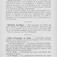 0598 - Page 597 - Nouvelles. Légion d’Honneur / Distinction honorifique / Société d’Odontologie de Paris