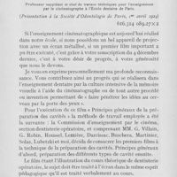 0616 - Page 615 - Travaux originaux. Film pédagogique « principes généraux de la préparation des cavités » par E. Morineau