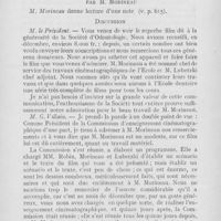 0652 - Page 651 - Sociétés scientifiques. Société d’odontologie de Paris. Séance du 1er avril 1924. Rapports de la pédiatrie avec l’art dentaire par M. Le Dr Boudon / Présentation du film pédagogique : principes généraux de la préparation des cavités par M. Morineau