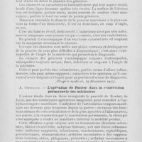 0687 - Page 686 - Revue analytique. Nicolas, Massia et Dupasquier. — La syphilis tertiaire du bourgeon incisif (Journal de Médecine de Lyon, 5 août 1923) / Lortat-Jacob. — Le chancre des gencives (Progrès médical, 15 décembre 1923) / A. Grimaldi. — L’opération de rochet dans la constriction permanente des mâchoires (Thèse de Bordeaux, 1923)