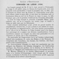 0780 - Page 777 - Réunions et congrès. Association française pour l’avancement des sciences. Congrès de Liège (1924)