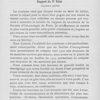 0818 - Page 815 - Société d’odontologie de Paris. Assemblée générale du 1er juillet 1924. Rapport du Dr Solas