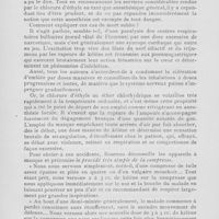 0825 - Page 822 - Revue analytique. Dietrich. — Comment pratiquer la narcose par Injection intraveineuse d’éther (La Clinique, janvier 1924) / D. Hamet. — Comment éviter la mort subite au cours de l'anesthésie générale par le chlorure d’éthyle (La Clinique, mars 1924)