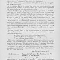 0826 - Page 823 - Revue analytique. D. Hamet. — Comment éviter la mort subite au cours de l'anesthésie générale par le chlorure d’éthyle (La Clinique, mars 1924) / R. Duchange. — Etude et traitement des fractures de l'os malaire et du zygoma (Journal de Médecine de Bordeaux, 1er août 1923)