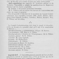 0925 - Page 922 - Nouvelles. Société de l’école et du Dispensaire dentaires de Paris / L’a. G. S. D. F