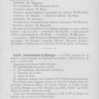 0928 - Page 925 - Nouvelles. Syndicat des Chirurgiens-Dentistes de France / Société Internationale de Chirurgie