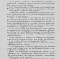 0049 - Page 46 - Intérêts professionnels. Commission ministérielle de réforme des études dentaires
