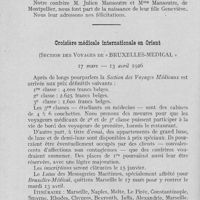 0075 - Page 72 - Nouvelles. Mariages / Naissances / Croisière médicale internationale en Orient