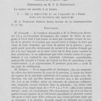 0126 - Page 123 - Sociétés scientifiques. Société d’odontologie de Paris. Réunion du 5 janvier 1926. I. — De la structure et de l’origine de l’émail dans les incisives des rongeurs