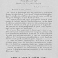 0131 - Page 128 - Réunions et congrès. 7e congrès dentaire international. (Philadelphie, août 1926) / Premier congrès international d'orthodontie