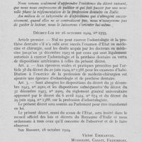 0133 - Page 130 - Chronique professionnelle. La réglementation dentaire en Italie