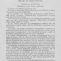 0134 - Page 131 - École dentaire de Paris. Conseil du corps enseignant. Réunion du 26 avril 1921