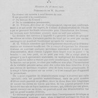 0136 - Page 133 - École dentaire de Paris. Conseil du corps enseignant. Réunion du 26 avril 1921 / Réunion du 28 mars 1922